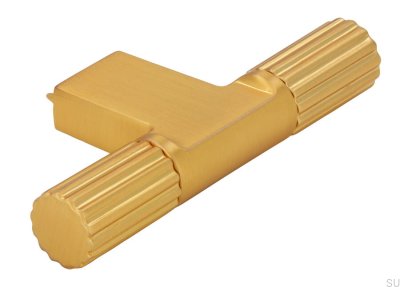 Gałka meblowa T-Bar 2592 Złota Szczotkowana 