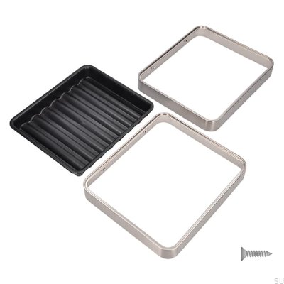 Stojak na parasole 2429 Srebrny Szczotkowany