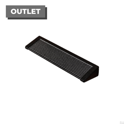 Uchwyt meblowy podłużny Backk 96 Metalowy czarny