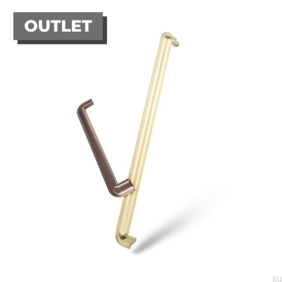 Uchwyt meblowy podłużny Nice 320 Złoty szczotkowany