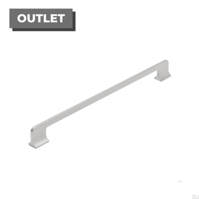 Uchwyt meblowy podłużny Key 350 Srebrny Szczotkowany