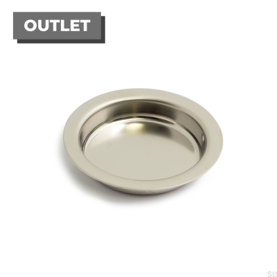 Uchwyt wpuszczany do drzwi przesuwnych 200 Stalowy szczotkowany