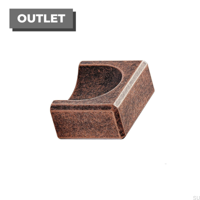 Uchwyt meblowy podłużny Fold 32 Antyczna Miedź