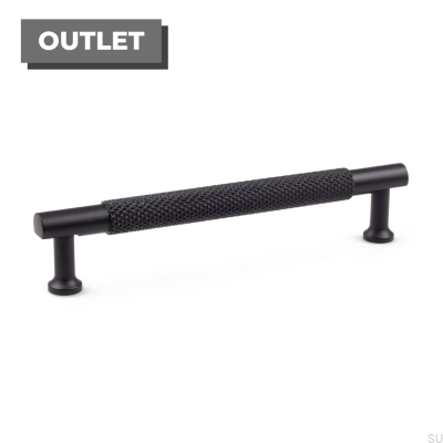 Uchwyt meblowy podłużny Lexington 192 Mosiężny Czarny (2 sztuki)