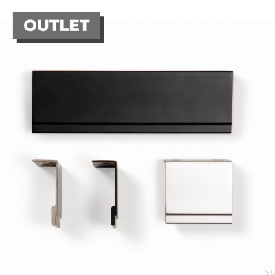 Uchwyt meblowy krawędziowy Stratt 32 Aluminiowy Anodowany