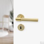 klamka Helix 200 złota wizualizacja