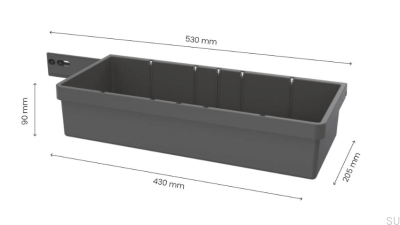 Taca do szafki na środki czystości