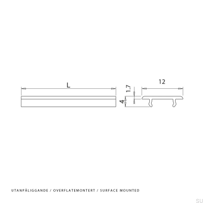 Dyfuzor LED Nexus 2000 Powieszchniowy