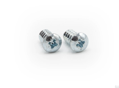 Śruba do szyny rolkowej 2-pak