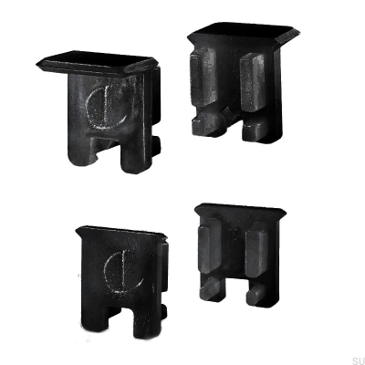 Końcówka do Profilu Apex Szara (2 sztuki)