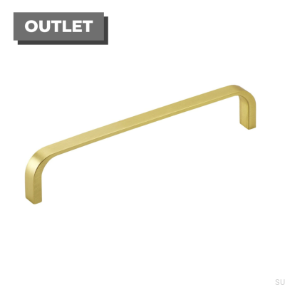 Uchwyt meblowy podłużny Pronto 160 Złoty Szczotkowany