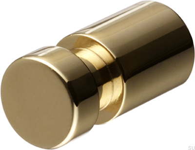 Wieszak ścienny TA241 Mosiężny Polerowany Nielakierowany (2 sztuki)