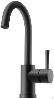 Bateria łazienkowa EVO078 Mosiężna Czarna Matowa