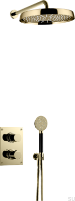 Zestaw prysznicowy ARM7268 ED2 Mosiężny Miodowe złoto