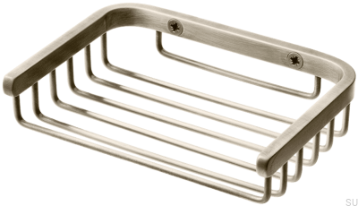 Mydelniczka TA126 Mosiężna Niklowana Szczotkowana