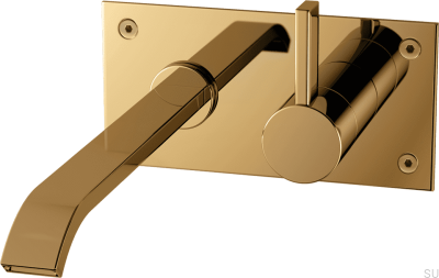 Bateria umywalkowa  ARM008 Mosiężna Nielakierowana