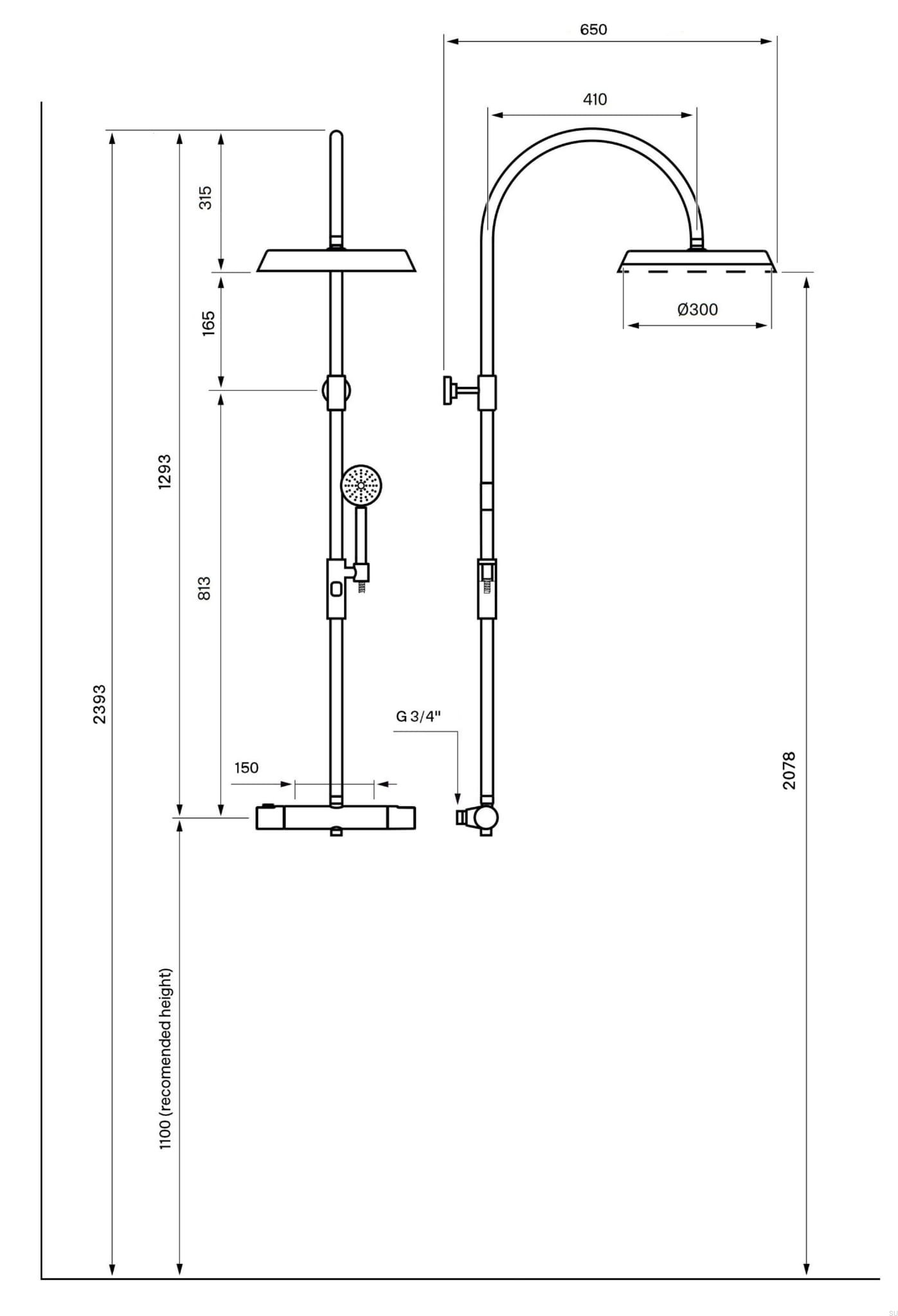 9423043--Zestaw-prysznicowy-ARM7300-150-Mosiężny-Czarny-Chrom-Szczotkowany-Tapwell-Skandynawskie-Uchwyty_2