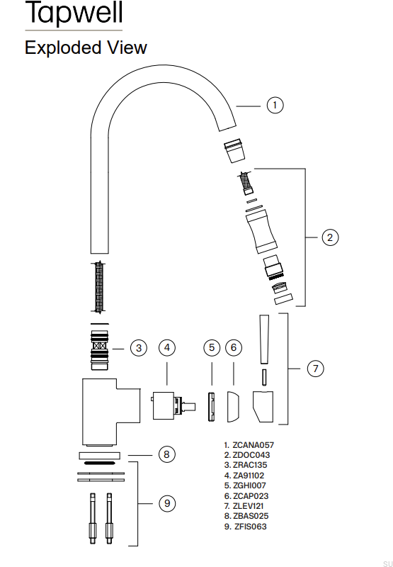 4230602--Bateria-kuchenna-z-wyciąganą-wylewką-EVO185-Miedziana-Nielakierowana-Tapwell-Skandynawskie-Uchwyty_3