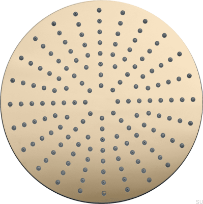 Głowica prysznicowa deszczownica okrągła 300 ZSOF079 Mosiężna Polerowana Nielakierowana