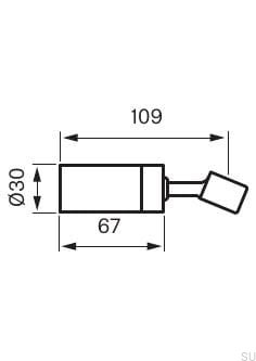 Uchwyt ścienny do słuchawki prysznicowej XSUP020 Mosiężna Chromowana