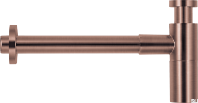 Syfon umywalkowy XACC167 Miedziany Szczotkowany Nielakierowany