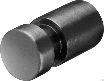 Wieszak ścienny TA241 Mosiężny Czarny Chrom Szczotkowany (2 sztuki)