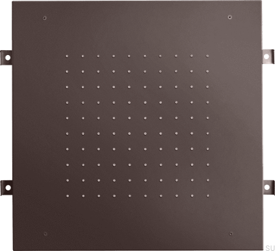 Głowica prysznicowa deszczownica prostokątna 400 ZSOF094 Mosiężna Brązowa