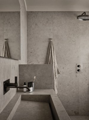 Bateria umywalkowa ARM006 Mosiężna Brązowa