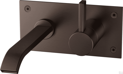 Bateria umywalkowa ARM006 Mosiężna Brązowa