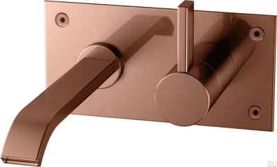 Bateria umywalkowa ARM006 Miedziana Szczotkowana Nielakierowana