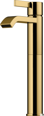 Bateria umywalkowa ARM081M Mosiężna Miodowe Złoto