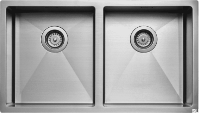 Zlewozmywak kuchenny 4040 Stalowy