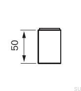 Przedłużka do baterii umywalkowej XPRO300 Mosiężna Polerowana Nielakierowana