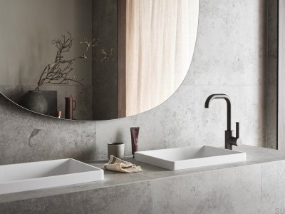 Bateria kuchenna ARM878 Mosiężna Chromowana 