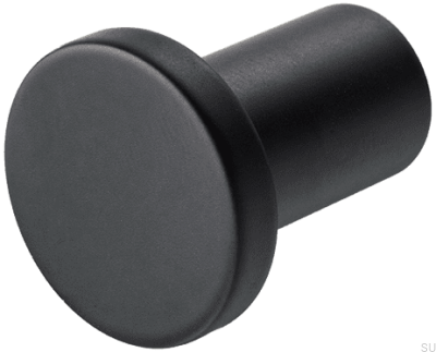 Wieszak ścienny TA243 Mosiężna Czarna Matowa