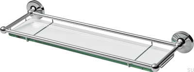 Półka łazienkowa TA136 Classic Mosiężna Chromowana