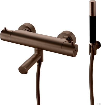Bateria wannowo-prysznicowa EVM026 Mosiężna Brązowa