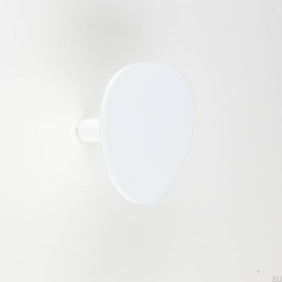 Gałka meblowa Ink Biała stalowa