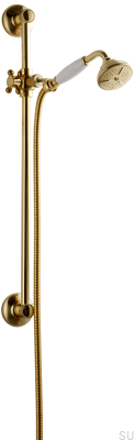 Zestaw prysznicowy ZSAL070 Mosiężny Polerowany Nielakierowany