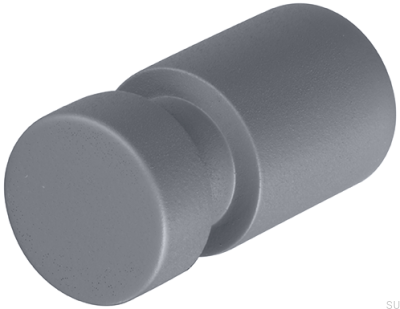 Wieszak ścienny TA241 Mosiężny Szary Ascot (2 sztuki)