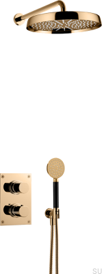Zestaw prysznicowy ARM7268 ED2 Mosiężna Polerowana Nielakierowana