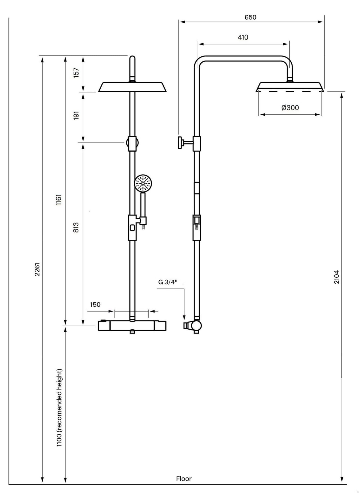 9423032--Zestaw prysznicowy ARM7200-150 Mosiężny Miodowe Złoto-Tapwell-Skandynawskie-Uchwyty_2