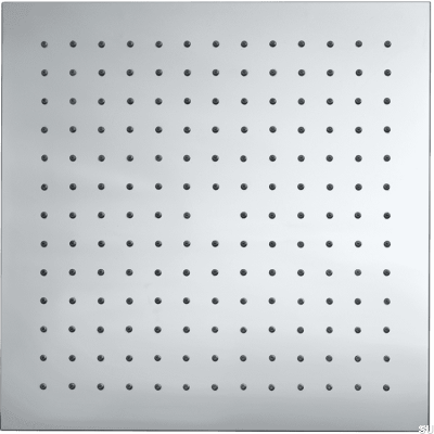 Głowica prysznicowa deszczownica kwadratowa 300 ZSOF078 Mosiężna Chromowana