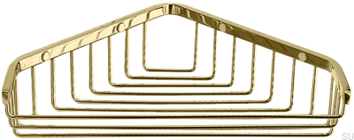 Mydelniczka narożna TA156 Mosiężna Miodowe Złoto