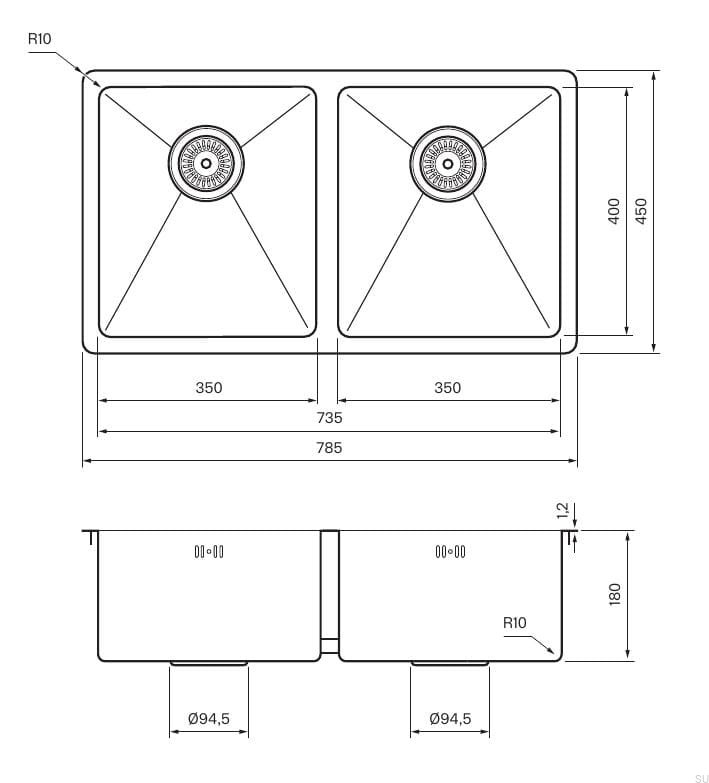 9425538--Zlewozmywak kuchenny 4040 Stalowy Miedź PVD-Tapwell-Skandynawskie-Uchwyty_2