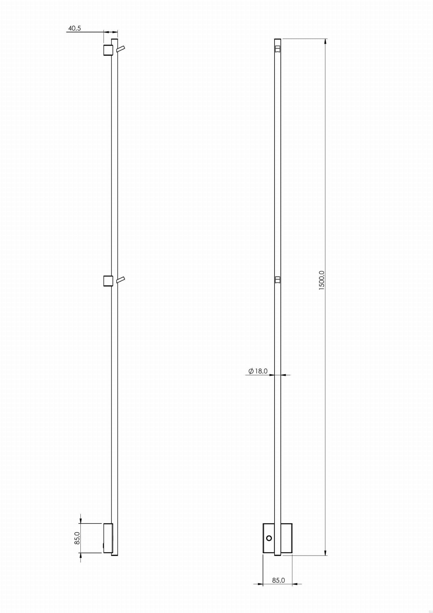 9427088--Grzejnik łazienkowy TW1500-85 Stalowy Chrom PVD-Tapwell-Skandynawskie-Uchwyty_2