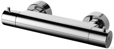 Bateria prysznicowa termostatyczna EVM168-150 Mosiężna Chromowana