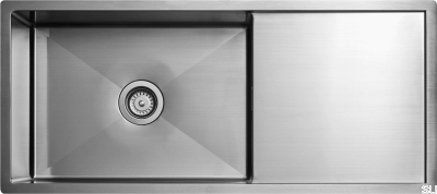 Zlewozmywak kuchenny Diskho 8140 Stalowy