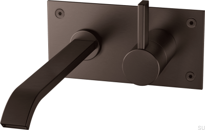 Bateria umywalkowa ARM008 Mosiężna Brązowa