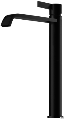 Bateria umywalkowa  ARM081 Mosiężna Czarna Matowa